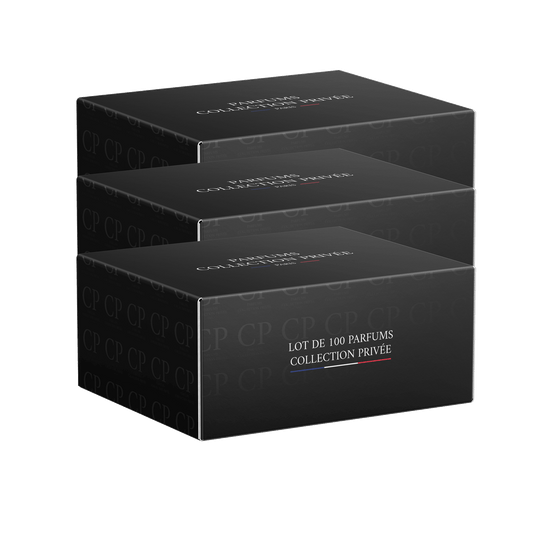 LOT DE 100 PARFUMS COLLECTION PRIVÉE